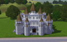 Sims 3 — 30x30 Fantasy Castle with Dungeon by hopster — Even though it's a 30x30 lot, this is still a pretty big castle.