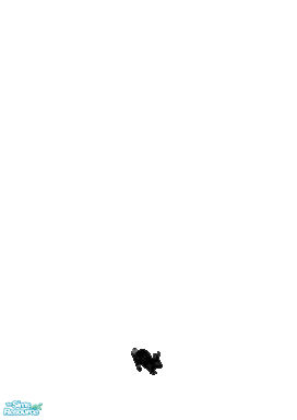 Sims 1 — Black Buyable Bunny Rabbit by MasterCrimson_19 — The Black Buyable Bunny Rabbit - Shh, be very very quiet, I\'m