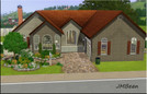 Sims 3 — 'Ruby' Traditional Home by JMBean — This lot is perfect for a young family. It contains 2 bedrooms and 2