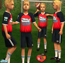 Sims 2 — evi Teamwork - 4 by evi — Athleticwear for your kids. 