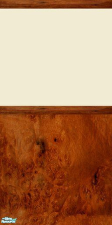 Sims 2 — Flowers Of May Day Wall Paneling 7 by skippyscatt — For your home office, study or library, these panelled wall