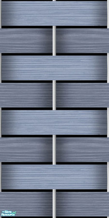 Sims 2 — Studio K Wood 15 - Slate Blue by StudioKhagerks — 