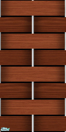 Sims 2 — Studio K Wood 15 - Red Chestnut by StudioKhagerks — 