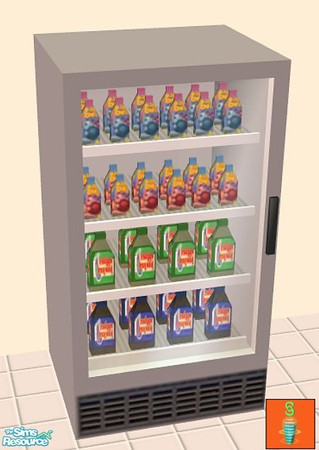 Sims 2 — CSS - Cola Cooler by SaeraMaples — Want to own a business, but prefer something small and manageable? The corner