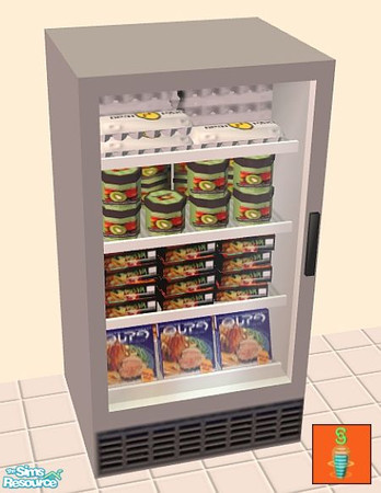 Sims 2 — CSS - Food Cooler by SaeraMaples — Want to own a business, but prefer something small and manageable? The corner