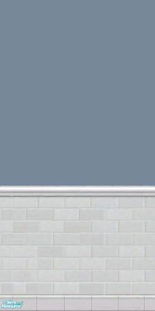 Sims 2 — GrayDragonfly -Color Collection I -Set VI - Light Slate Gray by GrayDragonfly — Light Slate Gray colored wall