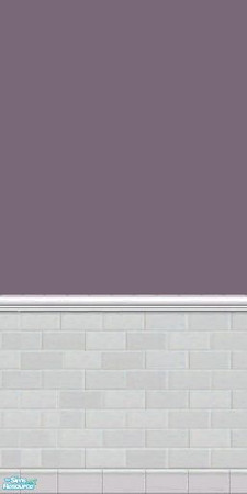 Sims 2 — GrayDragonfly - Color Collection I - Set VI - Old Lavender by GrayDragonfly — Old Lavender colored wall with