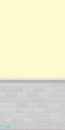 Sims 2 — GrayDragonfly - Color Collection I - Set VI - Lemon Chiffon by GrayDragonfly — Lemon Chiffon colored wall with