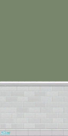 Sims 2 — GrayDragonfly -Color Collection I -Set VI - Camouflage Green by GrayDragonfly — Camouflage Green colored wall