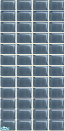 Sims 2 — NK Small Glass Wall Tiles PI - Dusty Blue by MoMama — Small Glass Tiles in PI Dusty Blue.
