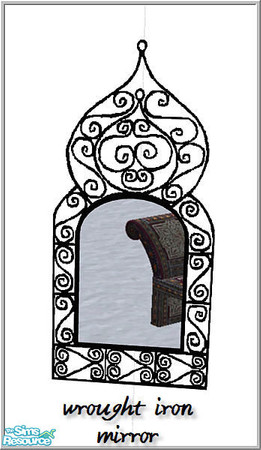 Sims 2 — moroccan hamman part1 - B43 Moroccan Iron Mirror by Birgit43 — 