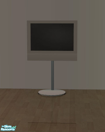 Sims 2 — Firenze Livingroom Recolor - Tv Recolor by Newtlco — White-black.