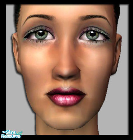 Sims 2 — Drama Queen lipstick set - Silvery pink by katelys — Dramatic and elegant lipstick in silvery pink shade.