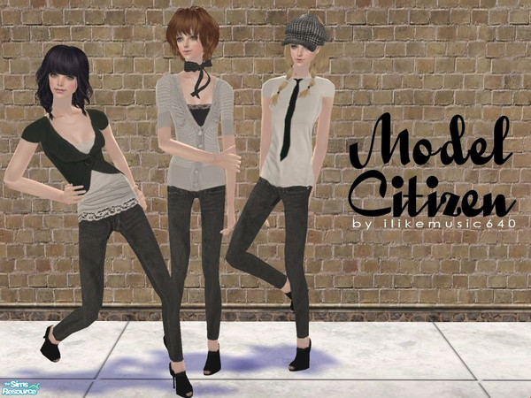 Sims 2 — Model Citizen by ILikeMusic640 — 