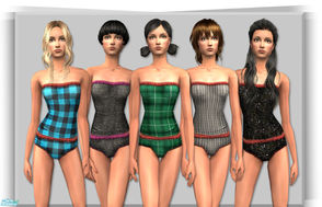 Sims 2 — FS 86 - Underwear by katelys — 5 new underwear for adult and young adult women