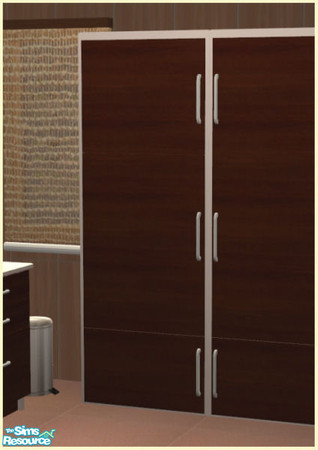 Sims 2 — Roxy Kitchen - Roxy Tallcabinet by Elize-37sims — Storage Unit. Decorative only