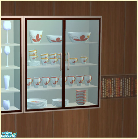 Sims 2 — Roxy Kitchen - Roxy Wallcabinet2 by Elize-37sims — Decor