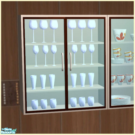 Sims 2 — Roxy Kitchen - Roxy Wallcabinet3 by Elize-37sims — Decor