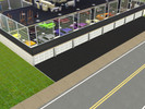 Sims 3 — The workshop by DVirus2000 — For the artist gearhead... 19 parking spots, 16 of which are filled with cars