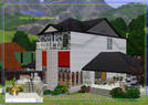 Sims 3 — Kimology Home by Likeu120 — Beautiful and relaxing on the outside, a burst of colors inside. Each room has its