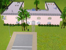 Sims 3 — Florida LifeStyles by Celdinara — Two story home with rooftop terrace built and furnished in South Florida