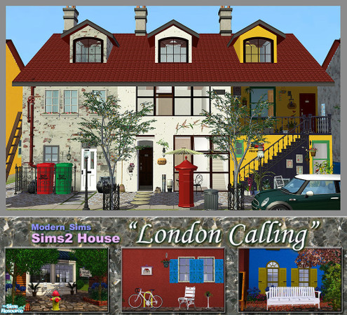 Sims 2 — London Calling by Modern_Sims — by Modern_Sims