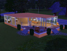 Sims 3 — Orange Bungalow by Minauto — Grosses Bungalow - familiengeeignet - mit grossem Garten. Kueche, Bad,