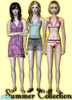 Sims 2 — Summer Collection (AF) by xbexylexyx — Three summer items for your sim.