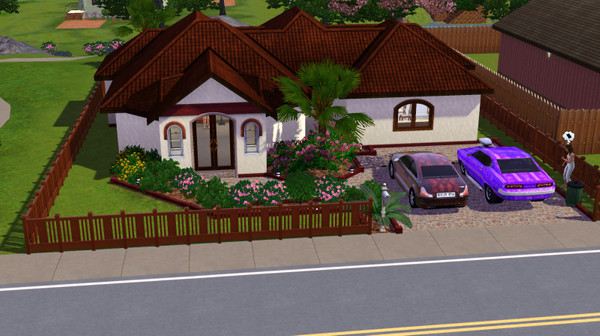 Sims 3 — Cozy Villa by Mo0ose69 — This Cozy Villa has been taken care of, and it shows. From its sparkling pool to its