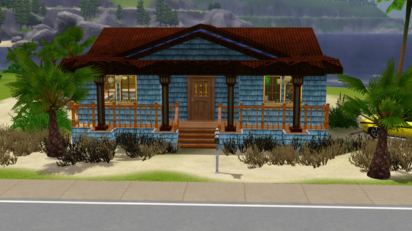 Sims 3 — BeachSide Bungalow by Mo0ose69 —  Feel the sand between your toes as You step outiside this charming 2BR