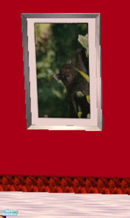 Sims 2 — EponaWildlifeSet2-BelfreyBats - Ewlb4painting by EponaValkyrie — Recolour of Maxis \"Lady In Red\"