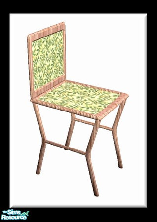 Sims 2 — Monkey Business - Chair by SaeraMaples — Perfect for a child\'s themed bedroom or a jungle theme lot.