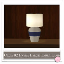 Sims 2 — Olga 82 Table Lamp Blue by DOT — Olga 82 Table Lamp Blue. 1 Extra Large Table Lamp Mesh, Plus Recolors. Sims 2