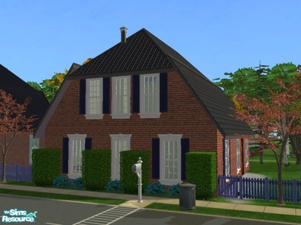 Sims 2 — Bospad 3 by simperfect1991 — A nice dutch barn. It\'s the third forestlot, and it\'s lokated at the left of Oude
