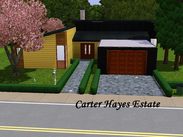 Sims 3 — 2 SYLVESTER ROAD by CARTERHAYES — 2 SYLVESTER ROAD