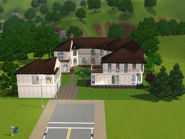 Sims 3 — The Oaks Estates by LD202 — This is a 2 story Home. It has lot of room, there is 3 bedrooms on 2nd for and 2