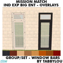 Sims 2 — TL - MM Ind Exp Big Ent Window Overlays Set by TabbyLou — Recolor of Independent Expressions \"Big