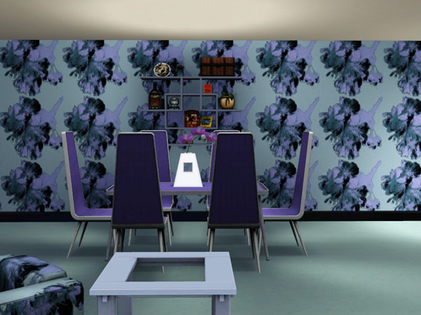 Sims 3 — Blooming Bouquet by stori_64 — Tree flowers pattern