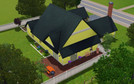 Sims 3 — El Dorado by stampercat — Two Bedroom/Two bath home with a garden entrance, large open kitchen, a formal living