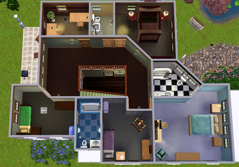 The Sims Resource French Villa