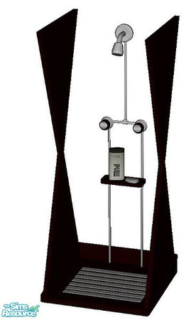 Sims 2 — Mens Bathroom - Shower by marilu — 