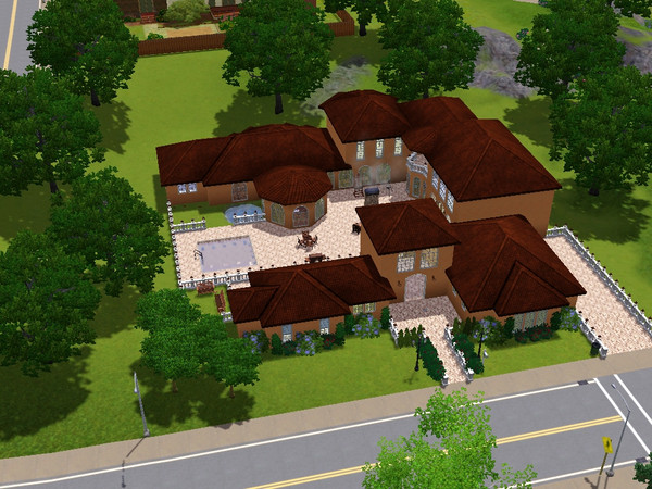 Sims 3 — 299 Skyborough Blvd. by emmasmomtaffy — This is the culmination of brilliant architecture and ingenious design.