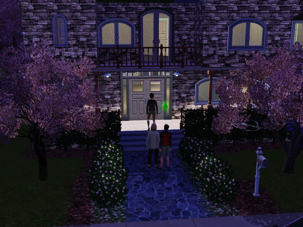 Sims 3 — Nice Traditional New England Home by maryburk04 — Nice 4 Bedroom,Upstairs study, 3 Bath home, Fireplace, Fully