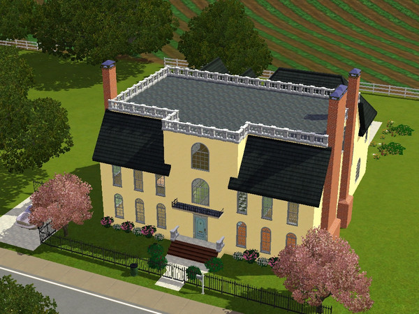 Sims 3 — Regencystreet 45 by simperfect1991 — A nice grand mansion, it has a lot of room end plenty of space. There is a