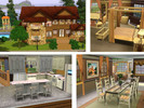 Sims 3 — Domaine by the sea by cyntwie — Beautiful domaine with 3 bedrooms, 3 bathrooms and a lot of space. Modern and