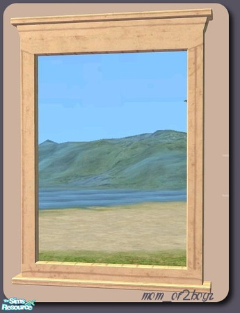Sims 2 — TC-143 Mission Bay Bedroom RC- Small Mirror by mom_of2boyz — A recolor of Mission Bay Bedroom by LivingDeadGirl.