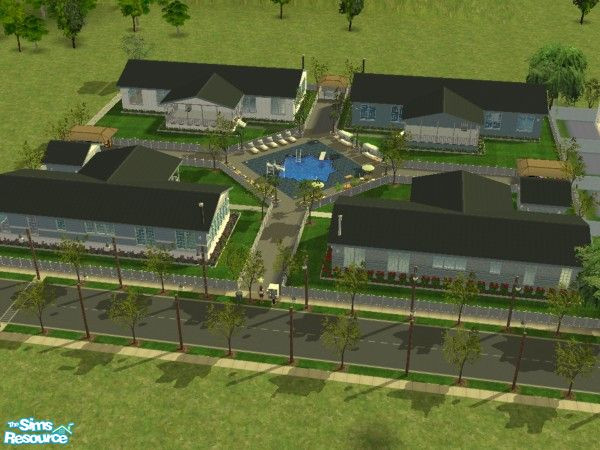 Sims 2 — Prairie Mobile Park by squeakers — Tired of apartment living, but not quite ready for the responsibility of home