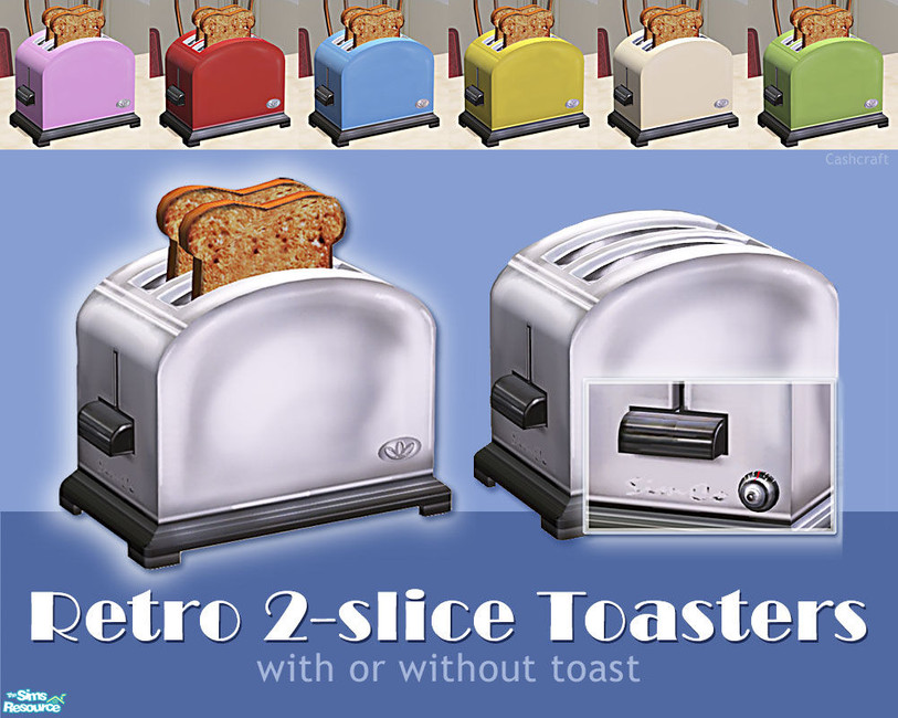 The Sims Resource Retro 2Slice Toasters
