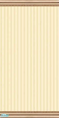 Sims 2 — Pinstripe Wall Set - Cream Pinstripe Full Wall by Gumby_Girl — Set of 10 pinstripe walls. Red, black, pink,