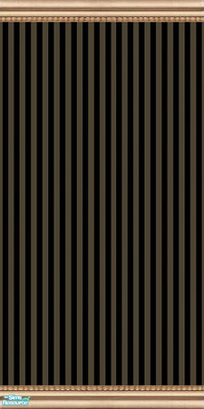Sims 2 — Pinstripe Wall Set - Black Pinstripe Full Wall by Gumby_Girl — Set of 10 pinstripe walls. Red, black, pink,